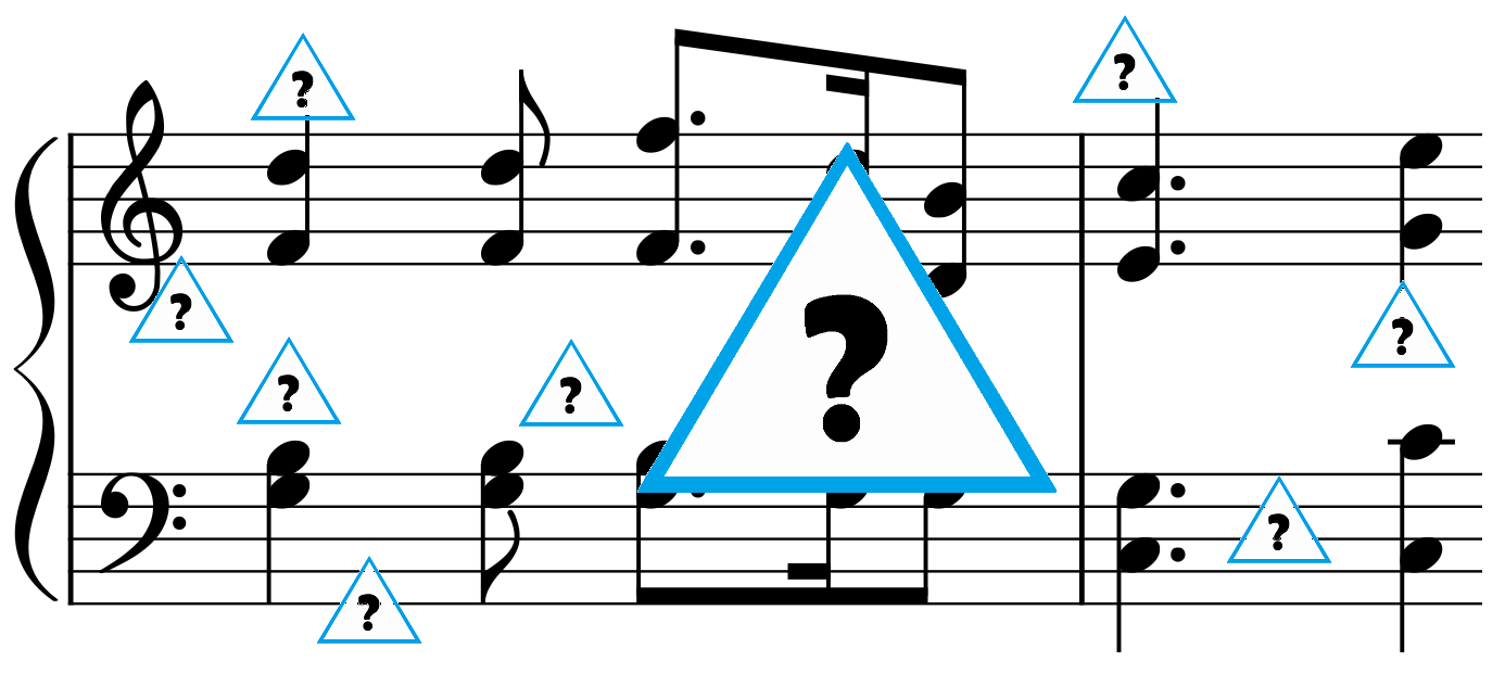 Symboles et signes sur les partitions de musique : Secrets d'initiés ?